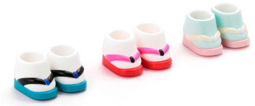 Shoe Set (Colorful Sandals), Petworks, Accessories
