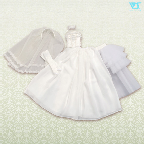 Pearly White Wedding Set, Volks, Accessories, 1/3