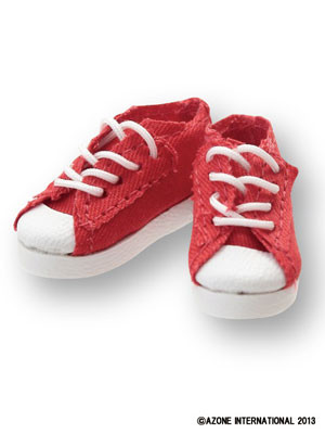 Simple Low Cut Sneakers (Red), Azone, Accessories, 1/6, 4580116043529