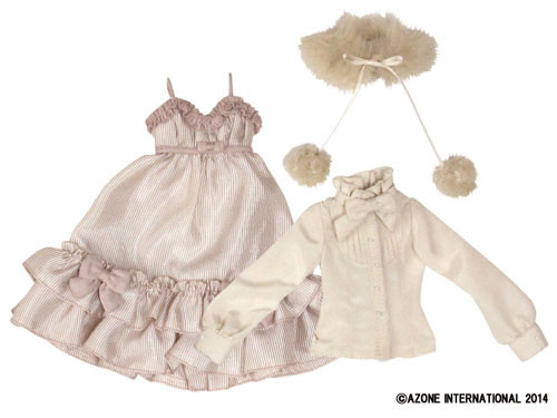 Milky Pearl Dress Set (Pink), Azone, Accessories, 1/6, 4580116045509