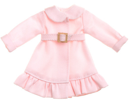 Frill Coat One-piece Dress (Pink), Petworks, Accessories