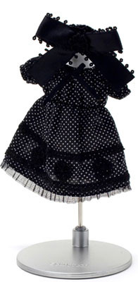 Black Flower Dress (Dots), Pb'-factory, Petworks, Accessories