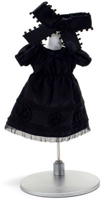Black Flower Dress (Black), Pb'-factory, Petworks, Accessories