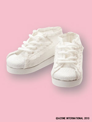 Simple Low Cut Sneakers (White), Azone, Accessories, 1/6