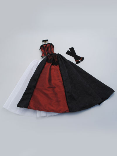 Rouge Evening Dress Set, Volks, Accessories, 1/3