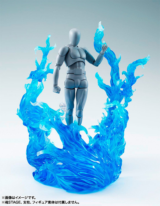 Burning Flame (Blue), Bandai, Accessories, 4543112878724