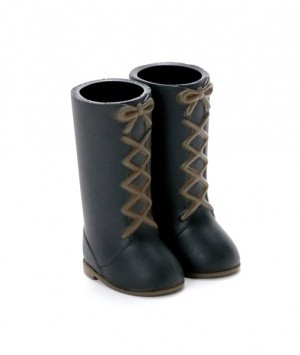 Lace-up Boots (Matte-Black), Petworks, Accessories