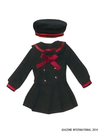 Gymnasium Sailor Set (Black), Azone, Accessories, 1/12