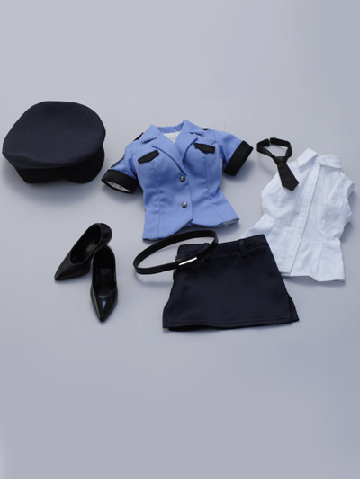 Police Girl Set, Volks, Accessories, 1/3