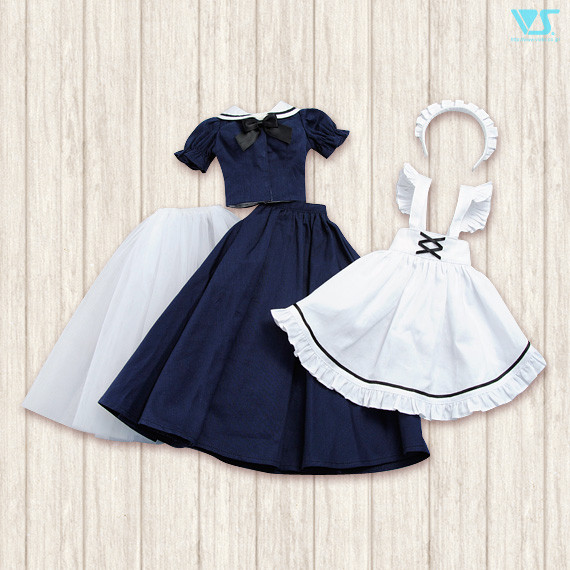 Marine Maid Long Skirt Set, Volks, Accessories