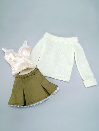 Soft Knit Off-Shoulder Set, Volks, Accessories, 1/3