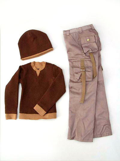 Hip-Hop Set/Brown, Volks, Accessories, 1/3