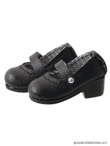 Strap Shoes (Matte Black), Azone, Accessories, 1/12