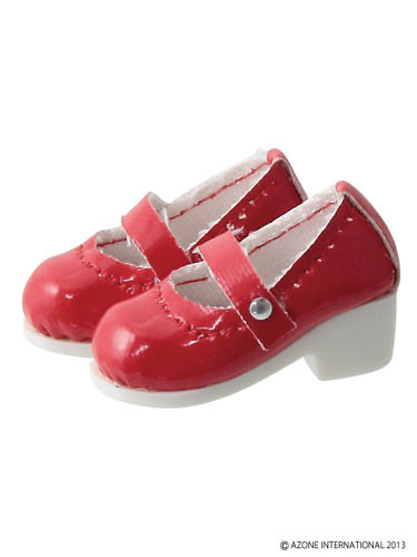 Strap Shoes (Gloss Red), Azone, Accessories, 1/12