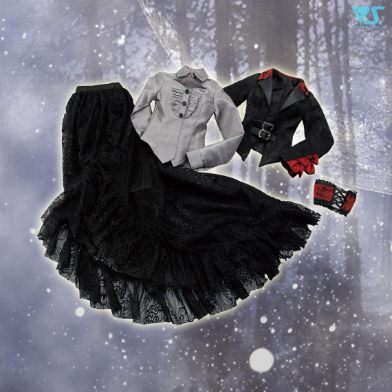 Gothic Long Skirt Set, Volks, Accessories, 1/3