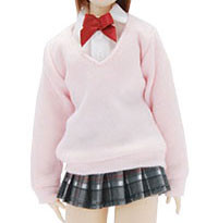 School Pullover (Pink), Cuties, Accessories, 1/6