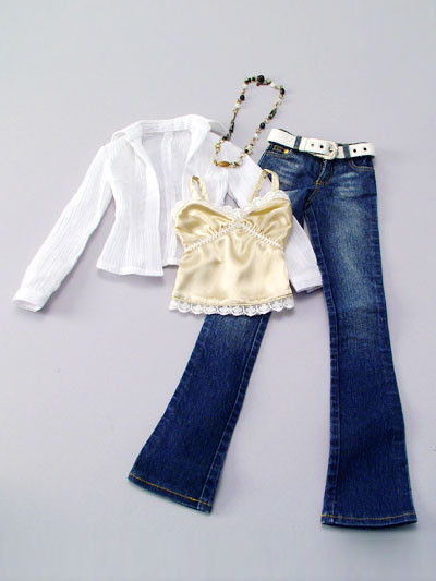 Sexy Camisole & Denim Set, Volks, Accessories, 1/3