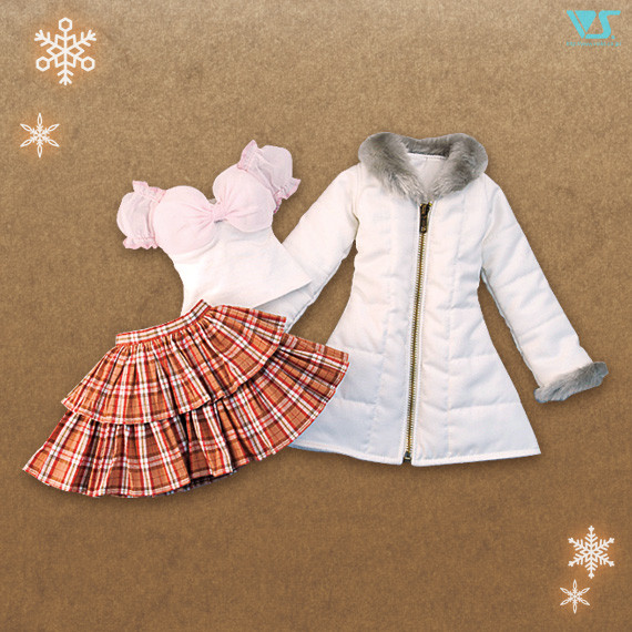 White Down Coat Set, Volks, Accessories, 1/3