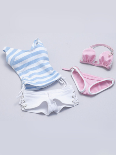 Marine Stripes Swimwear Set, Volks, Accessories, 1/3