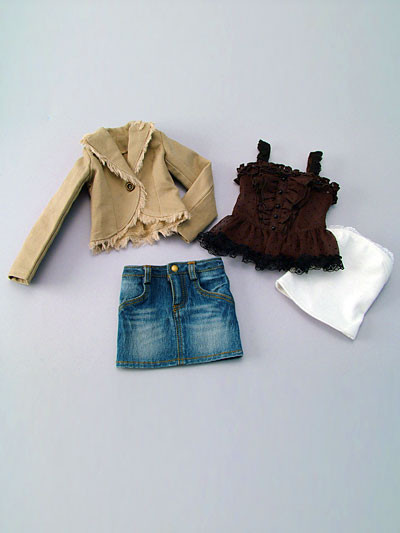 Camisole, Jacket And Skirt Set, Volks, Accessories, 1/3