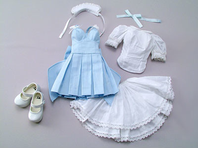 Alice Maid Dress Set (Blue), Volks, Accessories, 1/3