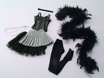 Dark Night Queen Dress Set, Volks, Accessories, 1/3