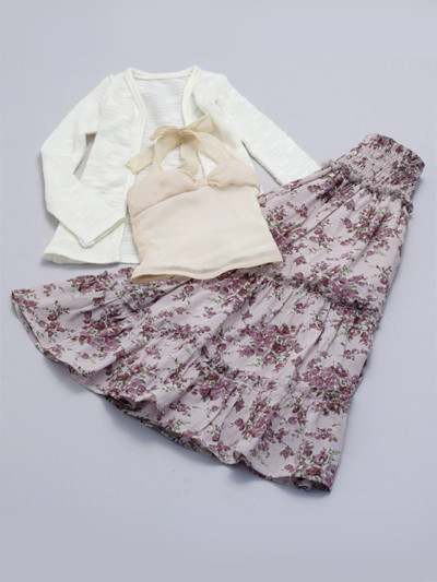 Sugar Rose Maxi Skirt Set, Volks, Accessories, 1/3