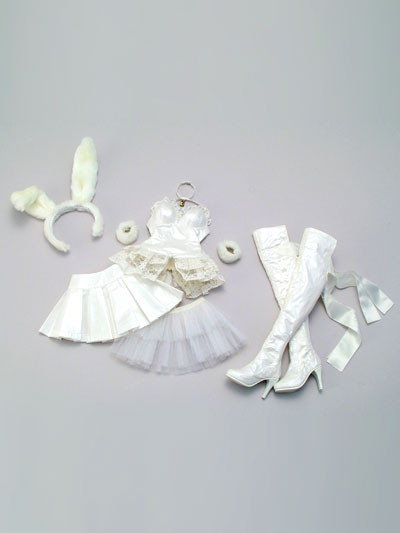 White Leather & Bunny Ears, Volks, Accessories, 1/3