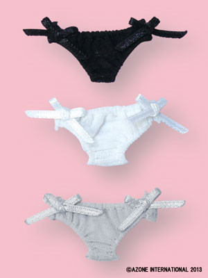 See Through Pants (A Set/Black, White, Gray), Azone, Accessories, 1/12