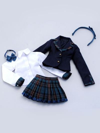Headband & Navy Blazer Uniform Set, Volks, Accessories, 1/3