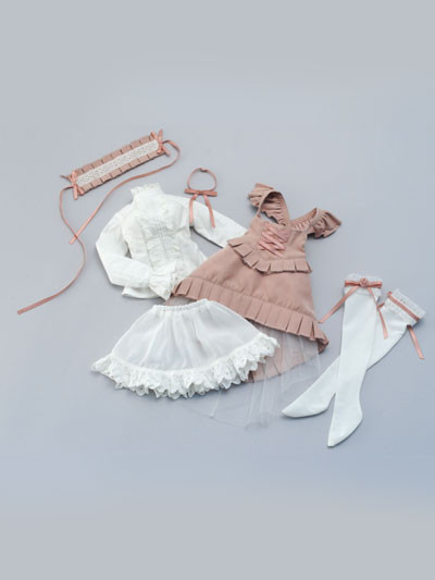 Swallowtail Maid Set (Pink), Volks, Accessories, 1/3
