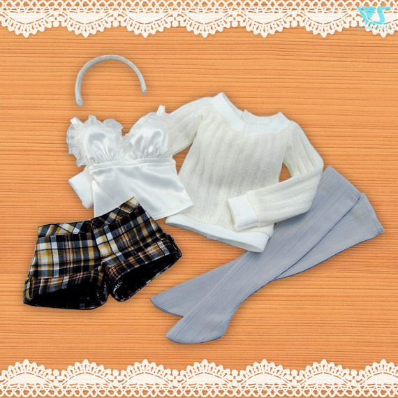 White Sweater Set, Volks, Accessories, 1/3