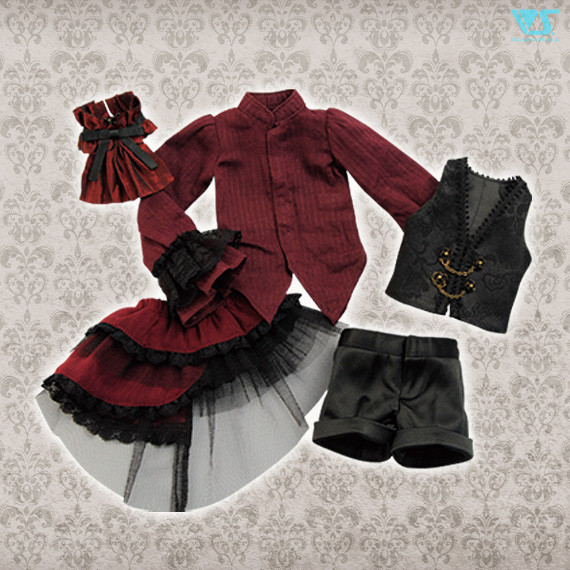 Dark-red Prince Set, Volks, Accessories, 1/4