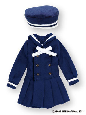 Gymnasium Sailor Set (Navy), Azone, Accessories, 1/12, 4580116043987