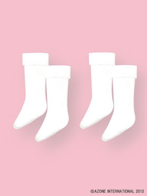 3-folded Socks Set (White), Azone, Accessories, 1/12, 4580116044007