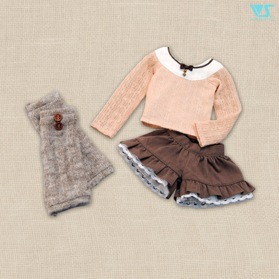 Autumn-Colored Flared Shorts Set, Volks, Accessories, 1/4