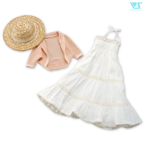 Long White Dress Set, Volks, Accessories, 1/3, 4524475409152
