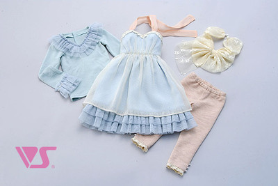 Fluffy Sherbet Blue Dress, Volks, Accessories, 1/3, 4524475406045