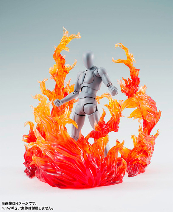 Burning Flame (Red), Bandai, Bandai Spirits, Accessories, 4543112878717