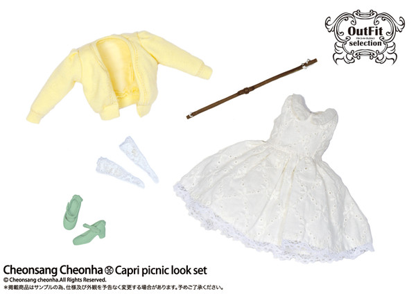 Cheonsang Cheonha Capri Picnic Look Set, Groove, Accessories, 1/6, 4560373828169
