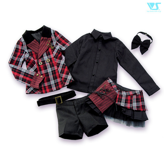 Wrap Skirt & Pants Set (Red Plaid), Volks, Accessories, 1/3, 4524475409718