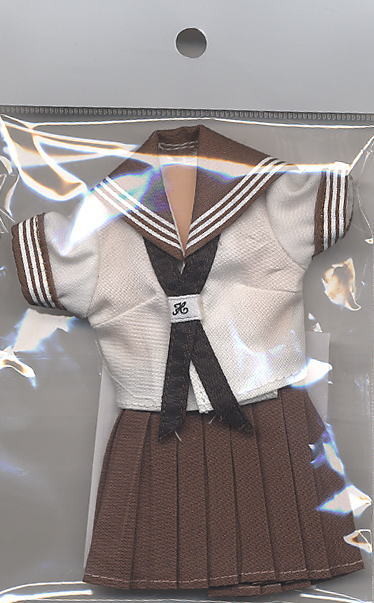 Sailor Uniform (Summer (Brown)), Cuties, Accessories, 1/6