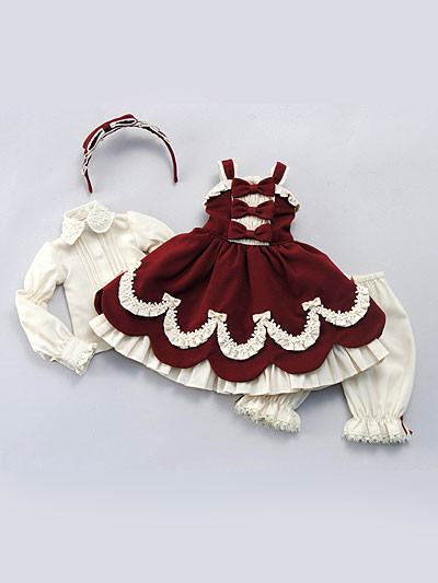 Classic Ribbon Lolita - Bordeaux, Volks, Accessories, 1/3