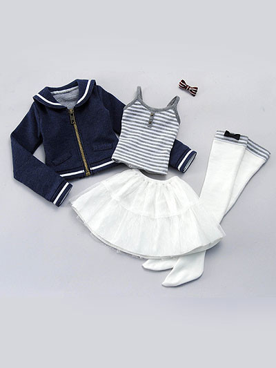Sailor Tulle Skirt Set, Volks, Accessories, 1/3