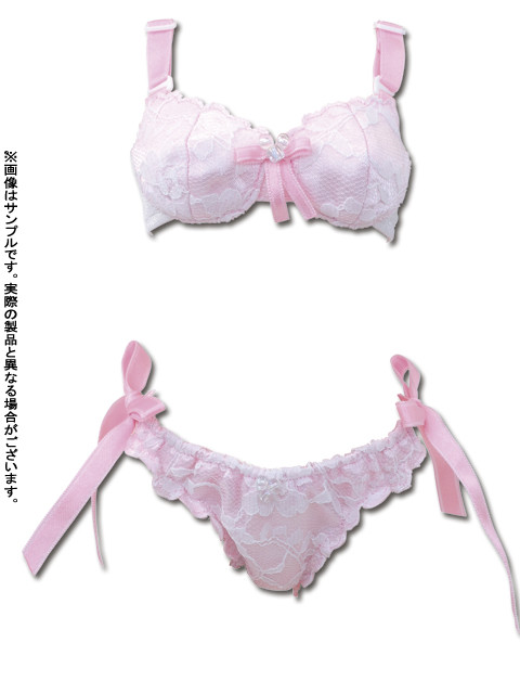 60cm Lace Bra & Shorts (Pink), Azone, Accessories, 1/3, 4571116997950