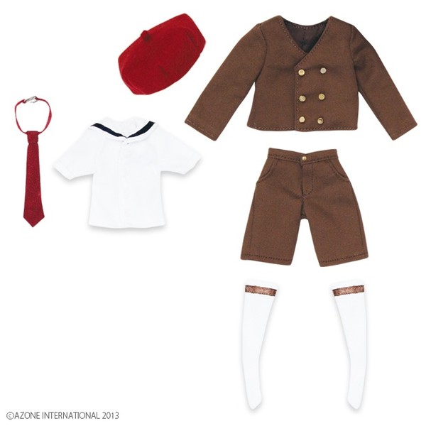 St. Portoldam Elementary Boys' Uniform Set (Brown), Azone, Accessories, 1/6, 4580116040634