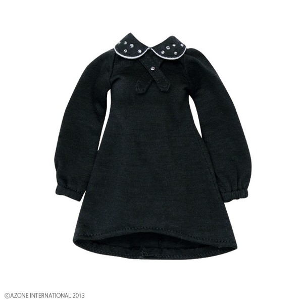 Romantic Girly! Décollete Collar Onepiece (Black), Azone, Accessories, 1/6, 4580116040641
