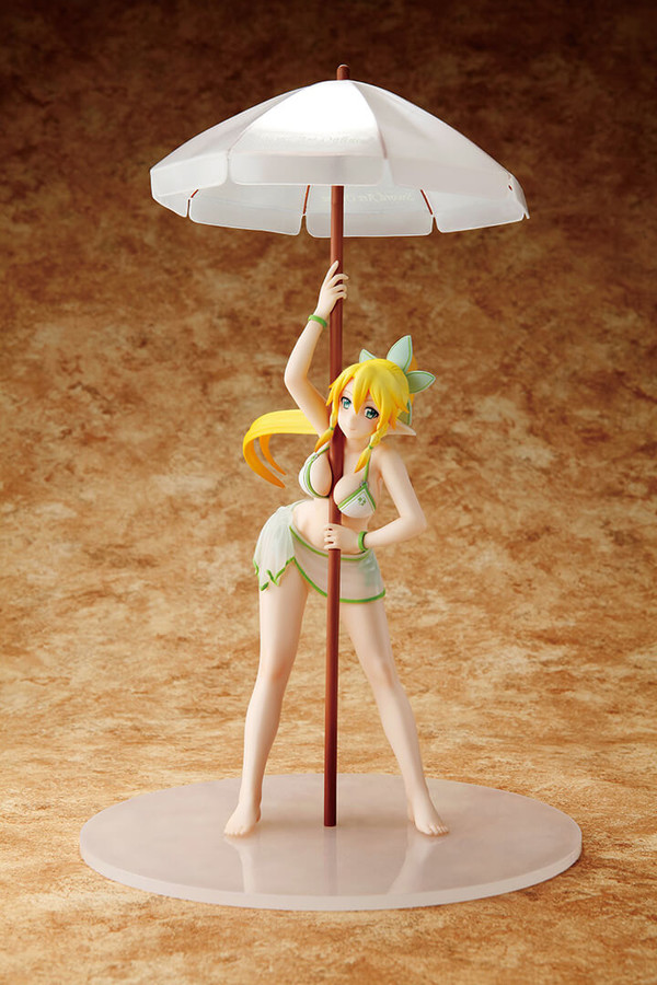 Leafa (Sexy Bikini de Parasol), Sword Art Online II, Genco, Hakoiri Musume, Pre-Painted, 1/7, 4560351950172