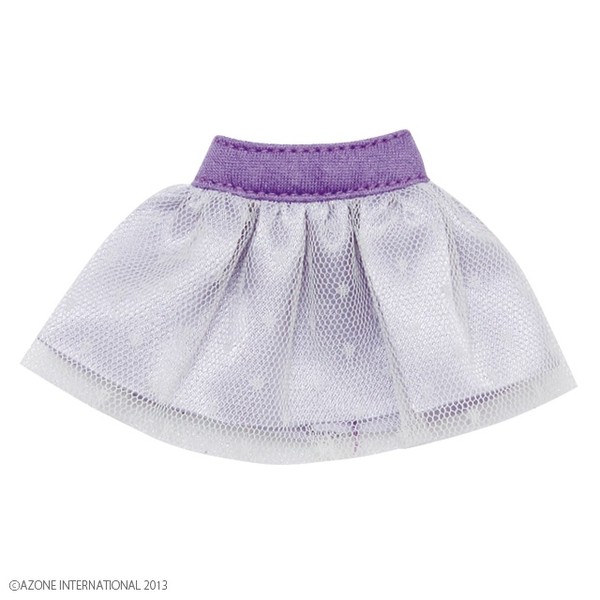 Fanny Fanny Dot Tulle Skirt (Purple), Azone, Accessories, 1/6, 4580116040368