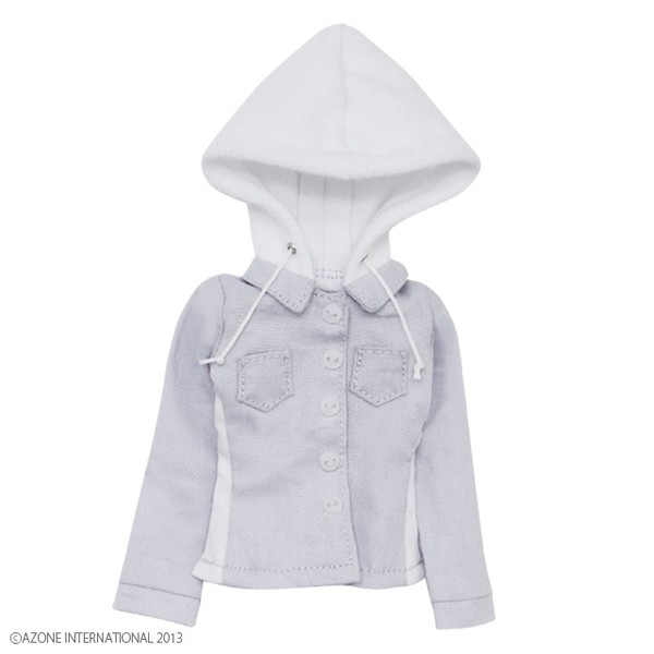 Fanny Fanny Fake Hooded Shirt (Purple), Azone, Accessories, 1/6, 4580116040344